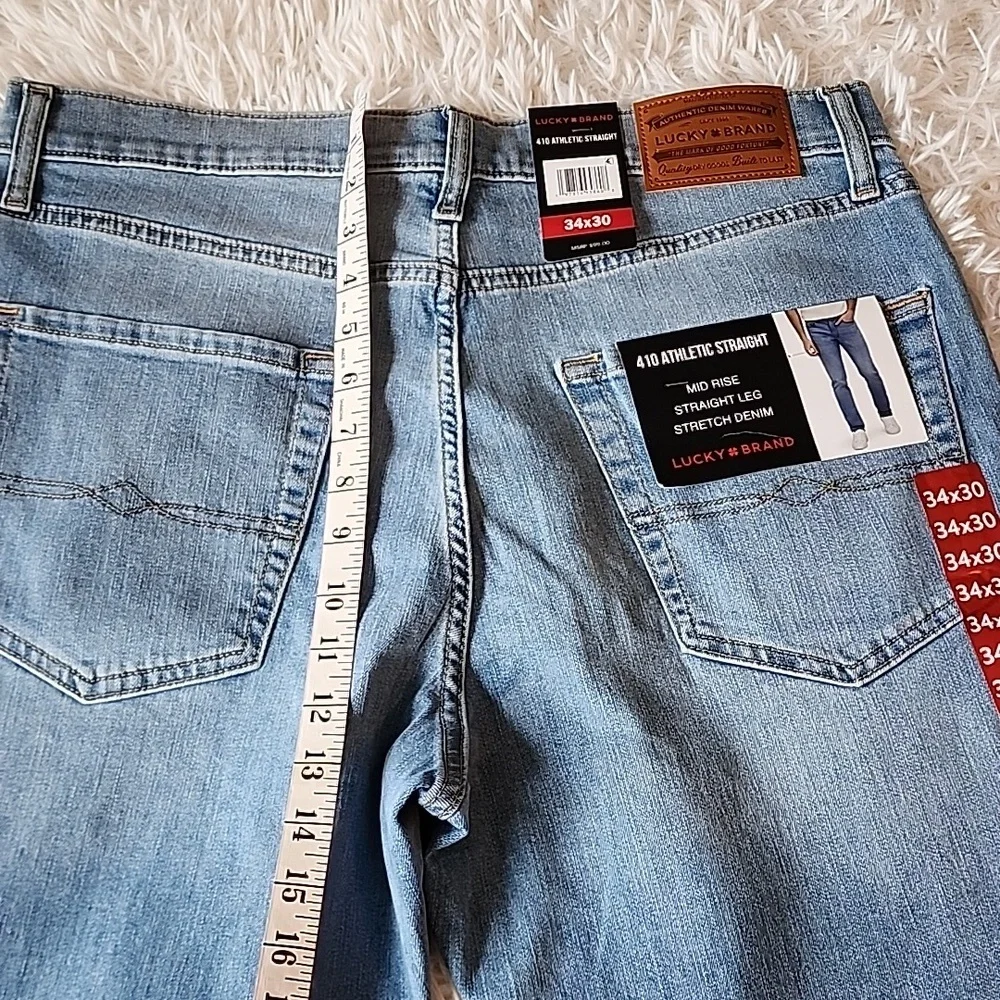 Lucky Brand Men's Straight Jeans - Light Blue